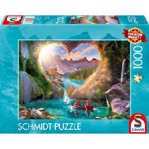 Schmidt Spiele Пъзел Schmidt от 1000 части - Любов към планината (59777)