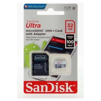 SanDisk MicroSDHC 32GB SDSQUNR-032G-GN3MA