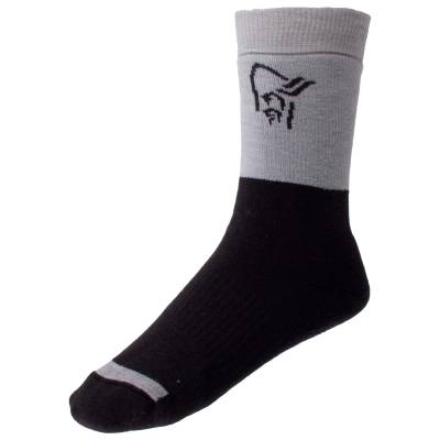 Туристически чорапи Norrøna Trollveggen Heavy Weight Merino Socks Walking socks - Caviar - размер 43-45 (EU) (201-1670-0114)