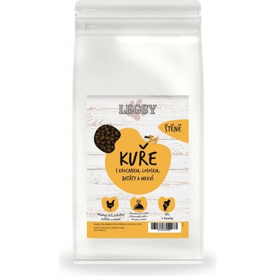 Legsy Grain Free Puppy Kuře krocan a losos 2 kg