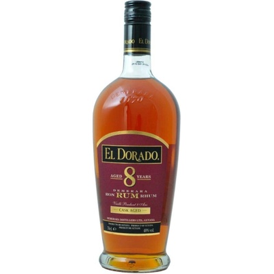 El Dorado Cask Aged 8y 40% 0,7 l (holá láhev)