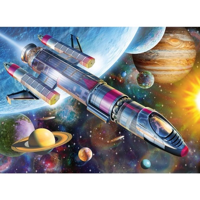 RAVENSBURGER Vesmírná mise XXL 100 dílků