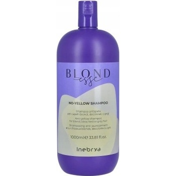 Inebrya Blondesse NoYellow Shampoo šampon pro blond zesvětlené a šedivé vlasy 1000 ml