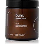 Maude Burn свещ за масаж No. 3 Eucalyptus & Sandalwood 113 гр