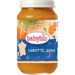 Babybio Био зеленчуково пюре Babybio - Морков и киноа, 200 g (3288131500553) - baby