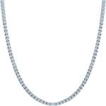 SAVICKI Тенис колие, бяло злато 585, бели диаманти 4.380ct 3.0mm 42cm