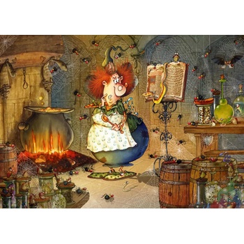 Grafika - Puzzle François Ruyer - Witch - In the kitchen 500 - 500 piese