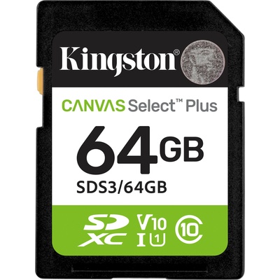 Kingston Canvas Select Plus 64GB (SDS3/64GB)