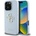 GUESS Калъф Guess Grained Big 4G Logo Small Classic Logo за iPhone 16 Pro - син (3666339424695)