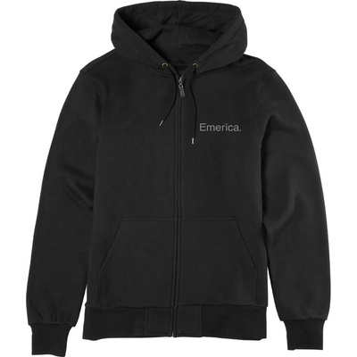 Emerica Pure Zip Hoodie Black