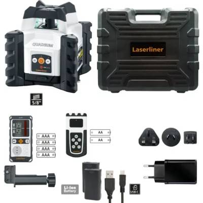 Laserliner Ротационен лазерен нивелир Laserliner Quadrum Compact 210S (053.500A)