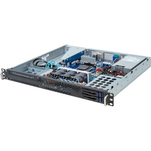 Gigabyte Сървърно шаси GIGABYTE R113-C10-AA02 AMD B650E Socket AM5 Rack (1U) Black, Steel (573932)