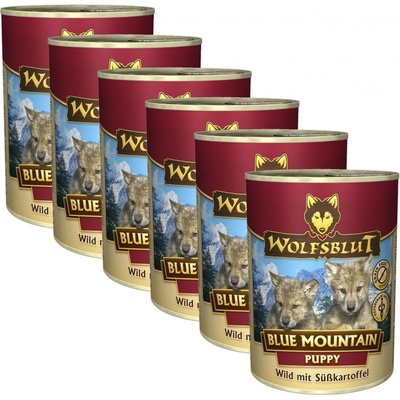 Wolfsblut Blue Mountain Puppy jelen 6 x 395 g