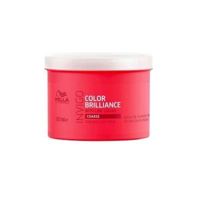 Wella Защитна Маска на Цвета Wella Invigo Color Brilliance Гъста коса 500 ml