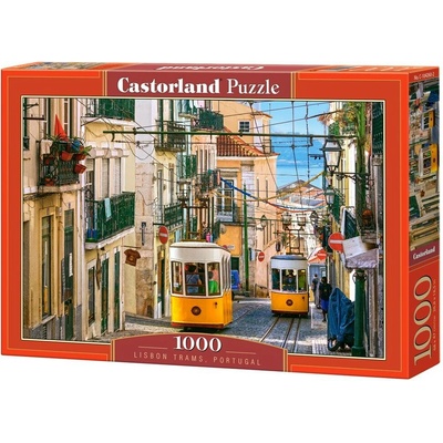 Castorland Tramvaje v Lisabonu Portugalsko 104260 1000 dílků