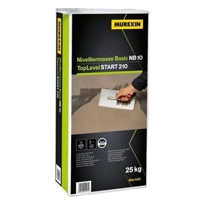 Hmota nivelační Basic NB 10/TopLevel START 210 25 kg Murexin – Zboží Mobilmania