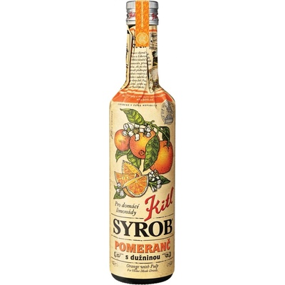 Kitl Syrob Pomaranč s dužinou 0,5 l
