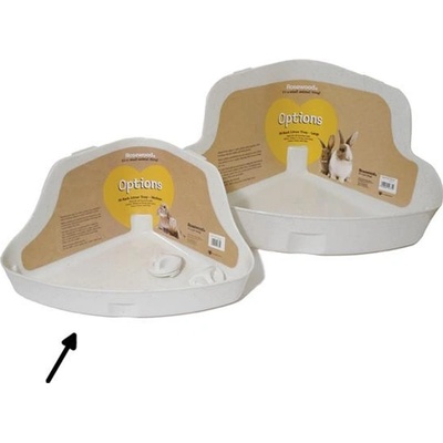 Rosewood WC pro hlodavce Rohové se šrouby M 31 x 22 x 15 cm – Zbozi.Blesk.cz