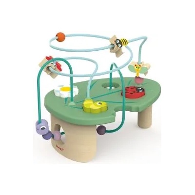 Janod - Спирала с мъниста - Гъсеница и приятели (J08253)