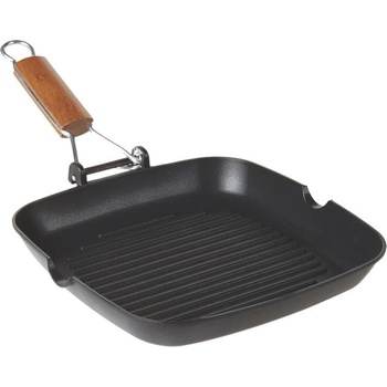 ITALY ТИГАН-Грил-26х26см-сгъваема дръжка-Италия 10.26/rf (050110)