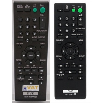 съвместим Sony rmt-d198p - заместител дистанционно управление (rmt-d198p)