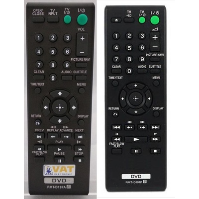 съвместим Sony rmt-d198p - заместител дистанционно управление (rmt-d198p)
