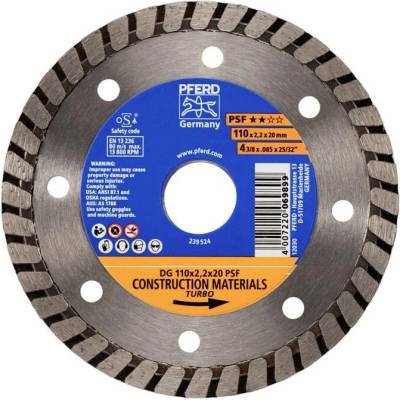 Pferd diamantový rezný kotúč 110 x 20 mm 68300056