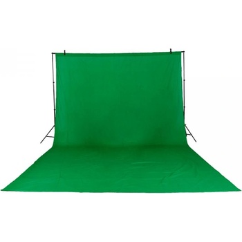 FILM-TECHNIKA Fotografické plátno green screen bavlna 3x4m (zelené)