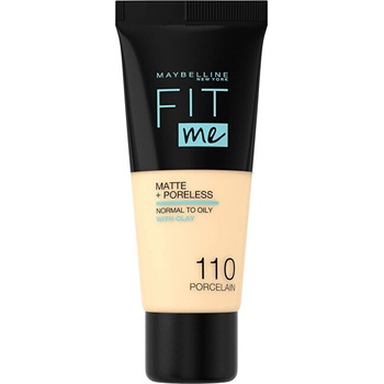 Maybelline Sjednocující make-up s matujícím efektem Fit Me! Matte & Poreless Make-Up 100 Warm Ivory 30 ml
