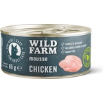 WILD FARM Chicken Mousse 85g - беззърнена паста за котки