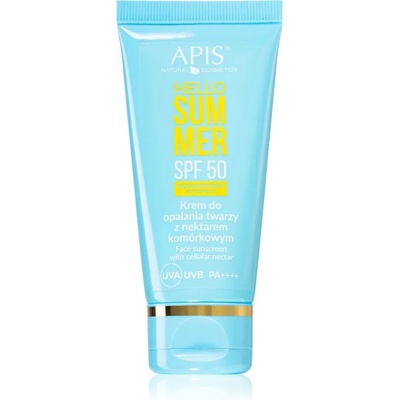 Apis Natural Cosmetics Hello Summer слънцезащитен крем за лице SPF 50 50ml