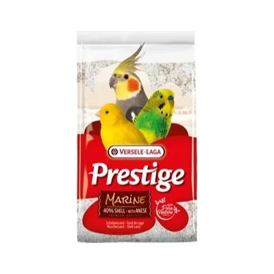 Versele-Laga Shell sand Premium Marine - Пясък за птици от черупки от стриди, мидени черупки, минерали и семена от анасон , 5кг