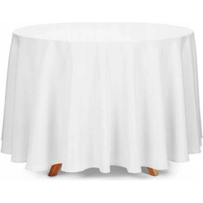 PartyDeco UBRUS bílý látka 230cm 1ks