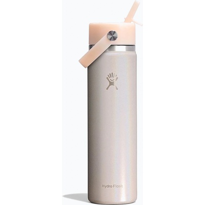 Термобутилка Hydro Flask Wide Mouth with Flex Straw Cap 710 ml glimmer cream