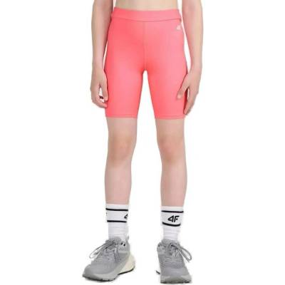 4F JUNIOR-SHORT TIGHTS FNK F099-54S-PINK Růžová