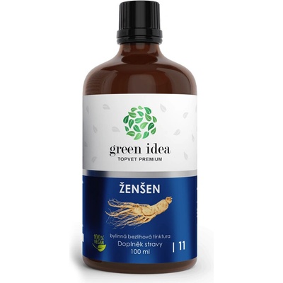 Green idea Корейски женшен 100 ml тинктура (без алкохол) | Green Idea (611772 (61177) GI)