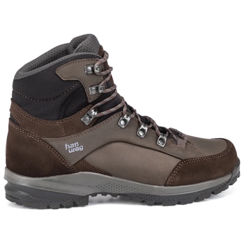 Hanwag Мъжки туристически обувки Hanwag Banks SF Extra LL Walking boots - Mocca / Asphalt - размер 41, 5 (EU) (019-1145-0214)