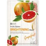 SNP Grapefruit Furits Gelato Brightening Mask, озаряваща маска за лице с грейпфрут (8809458840952)