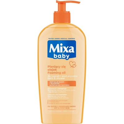 Mixa Baby koupelová a mycí voda s olejem 400 ml