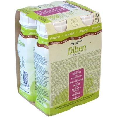 DIBEN DRINK LESNÍ PLODY POR SOL 4X200ML