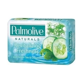 Palmolive Naturals Revitalizing Freshness toaletní mýdlo Green Tea & Cucumber 90/100 g