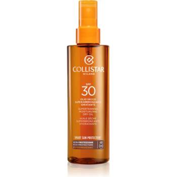 Collistar Smart Sun Protection Supertanning Moisturizing Dry Oil SPF 30 слънцезащитно сухо масло SPF 30 200ml