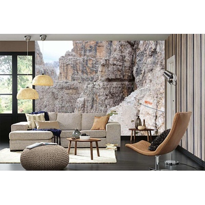 DIMEX ART Самозалепваща се флизелинова фототапета скален ръб 375 x 250 см