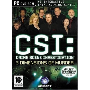 CSI Crime Scene Investigation: 3 Dimensions of Murder