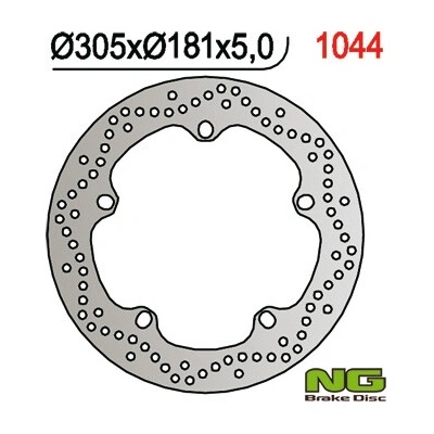 NG přední brzdový kotouč BMW R 850GS 99-07/1100GS 94-01/1150/1200GS 04-18, F750 GS 18-22, F850 GS 19-22, R1250GS 19-22, R1300GS 22 (305X181X4,8) pouzdra v sadě – Zbozi.Blesk.cz