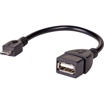 Akyga AK-AD-09 USB 2.0 USB A Micro-USB B, 0,15m, černý