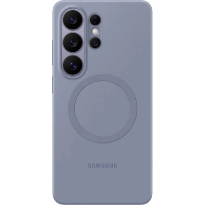 Samsung Оригинален силиконов кейс с Qi2 поддръжка за Samsung Galaxy S26 Ultra - Samsung Silicone Magnet Cover Case EF-ES948CVE (син) (EF-ES948CVE)