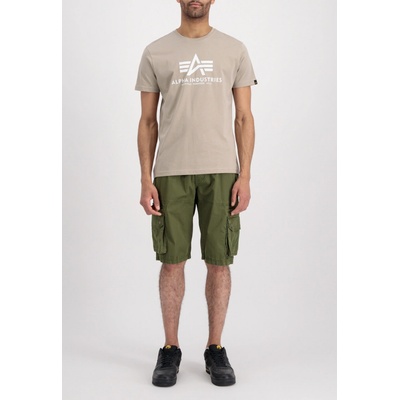 Alpha Industries tričko BASIC vintage sand