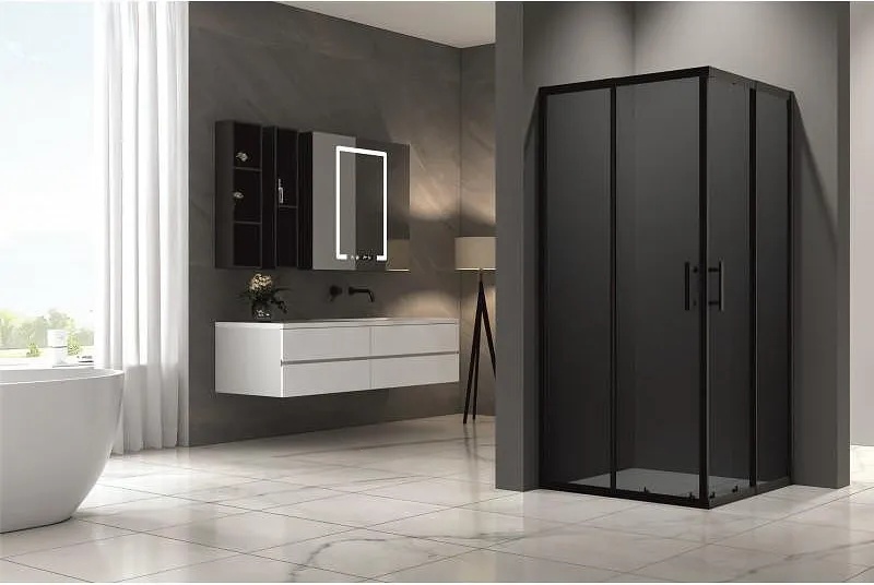 Inter Ceramic Душ кабина ICS 789G/NANO, 78-90x78-90x190см, 5мм (789G/NANO)