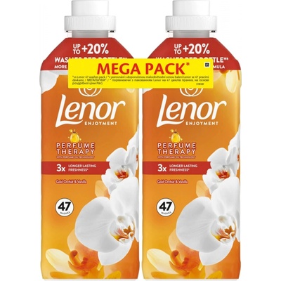 Lenor aviváž Gold Orchid & Vanilla 2 x 987ml 94 PD